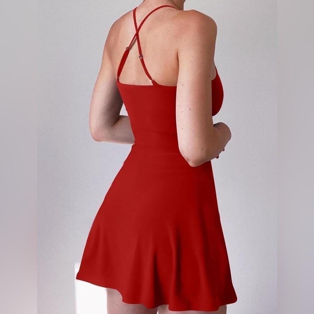 Women’s Tennis Dress with Shorts Two-Piece XL - Picture 5 of 6